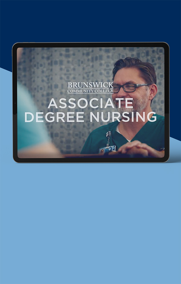 Portfolio preview of Brunswick Community College nursing degree video